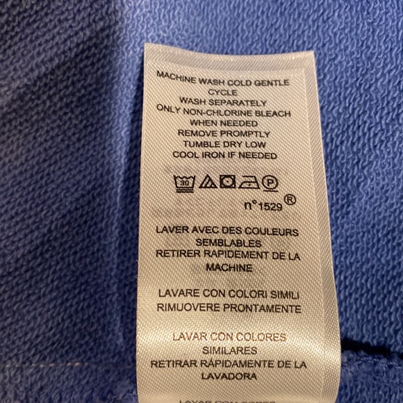 Ralph Lauren Dip Dye French Terry Hoodie M - Picture 10 of 10